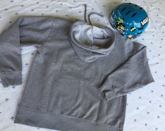 Checkerboard Gray Hoodie Pullover - Etsy