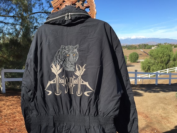 BOGNER SIEGFRIED and ROY Ski Suit White Tiger Rare Collectible