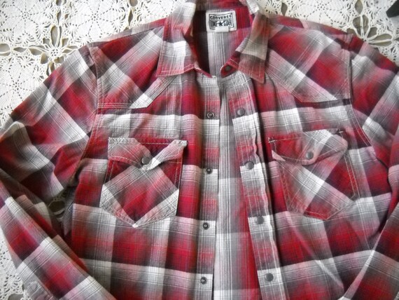 converse flannel shirt