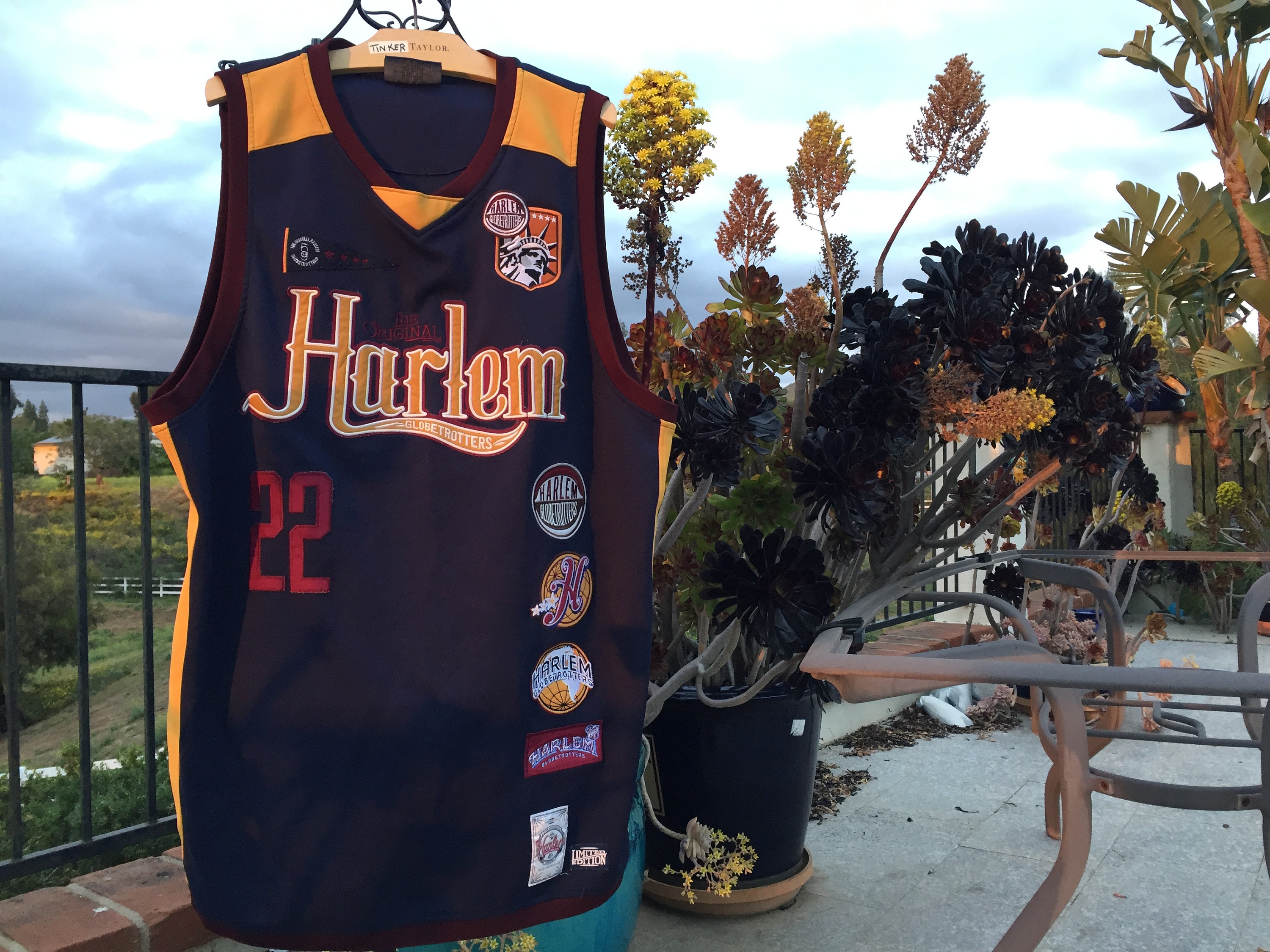 Collectors PLATINUM FUBU HARLEM Globetrotters Jersey #22