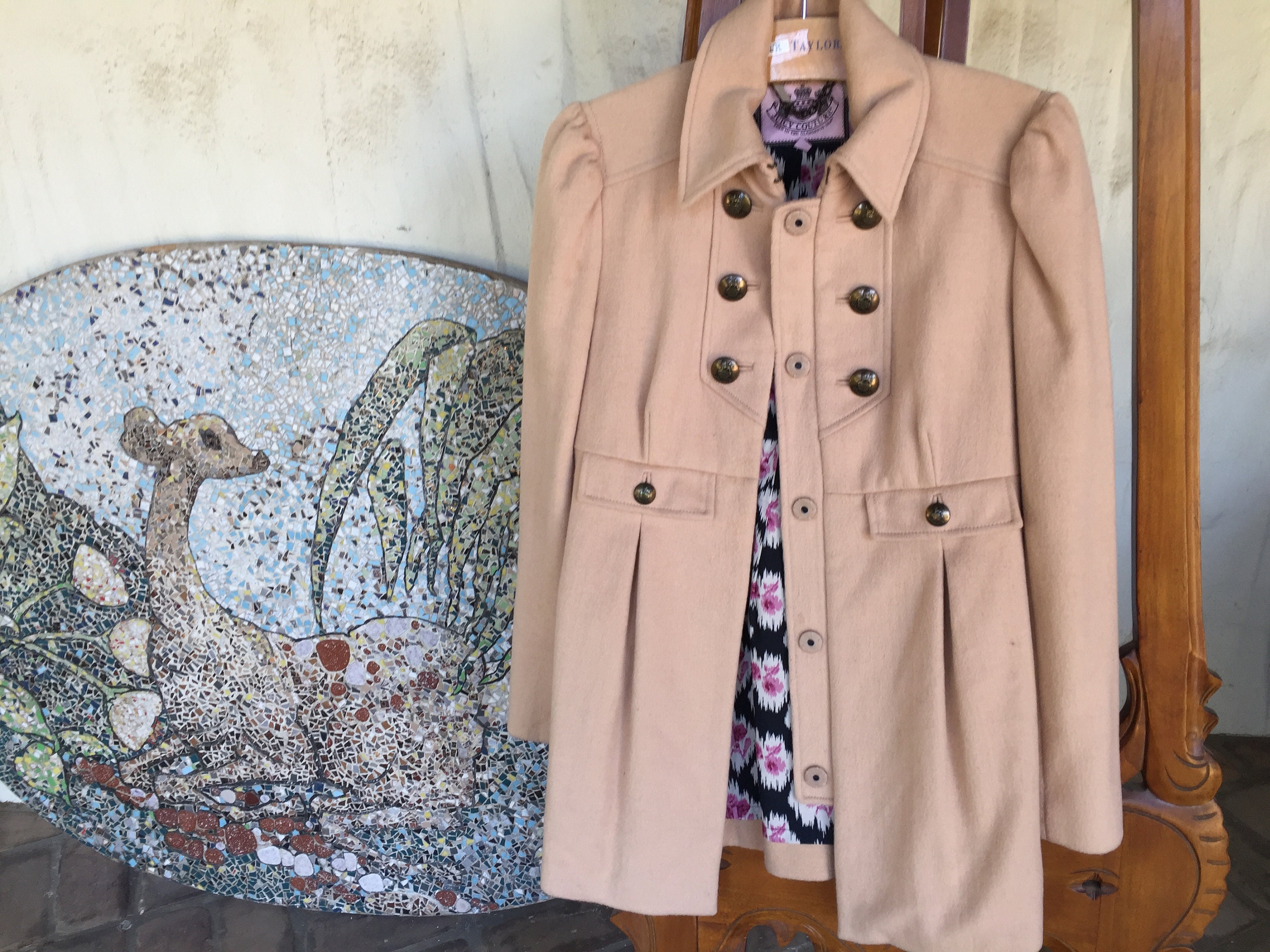 Juicy couture hotsell wool coat