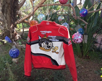 Lot 29 JH Design Style NASCAR JACKET Featuring Looney Tunes Lot 29 JH Design Style NASCAR JACKET Featuring Looney Tunes