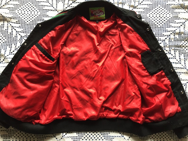 JH DESIGN Laffy Taffy WATERMELON Nascar Jacket Size 2XL Etsy