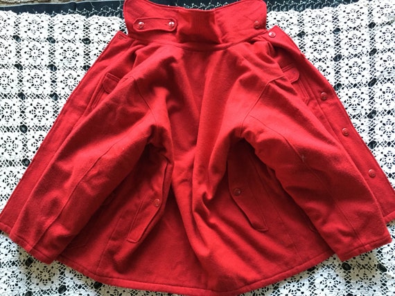 RED WOOLRICH BUFFALO Barn Coat/ Hunting jacket Lu… - image 9