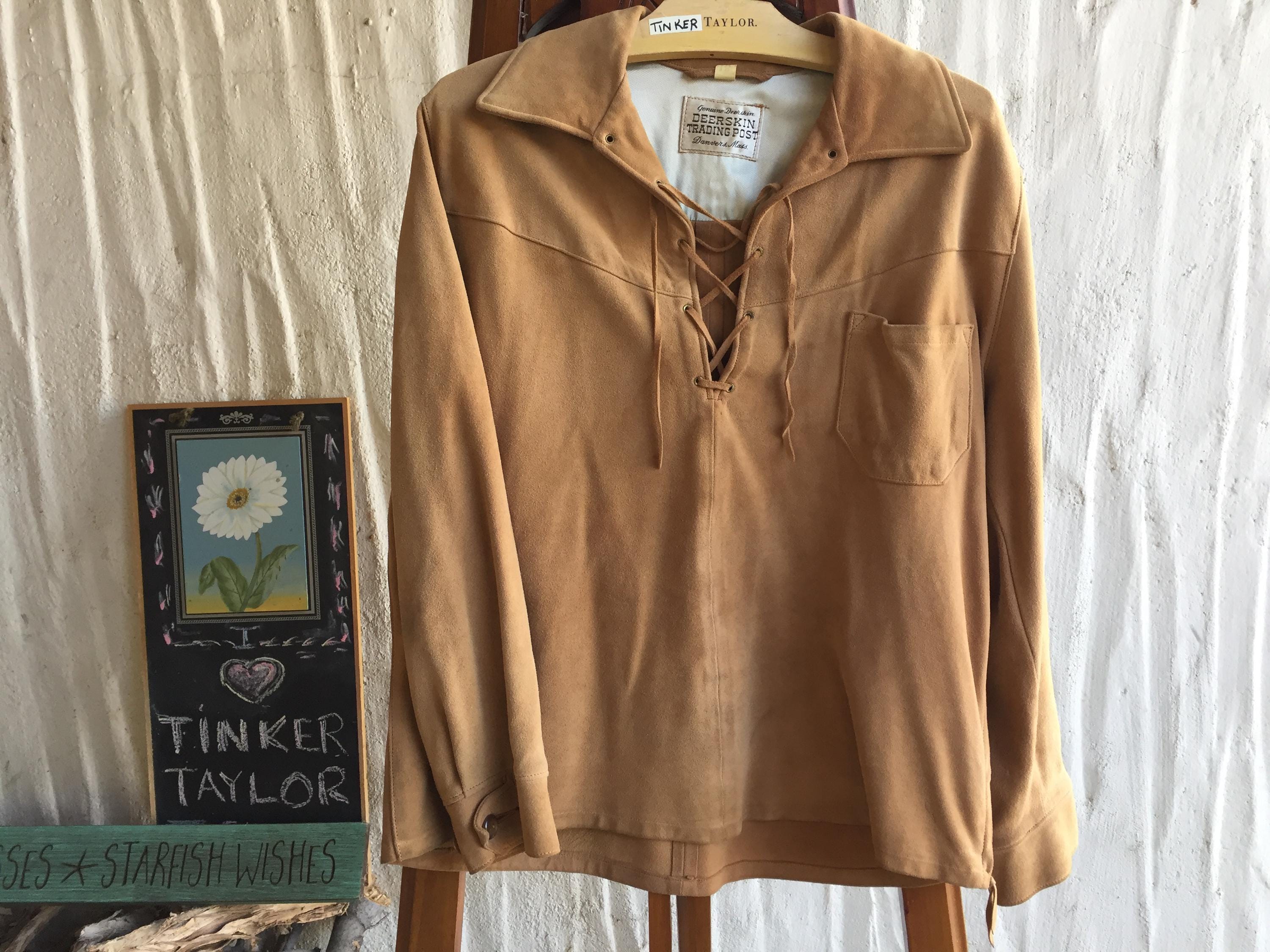 Deerskin Jacket - Etsy Deerskin Jacket - Etsy