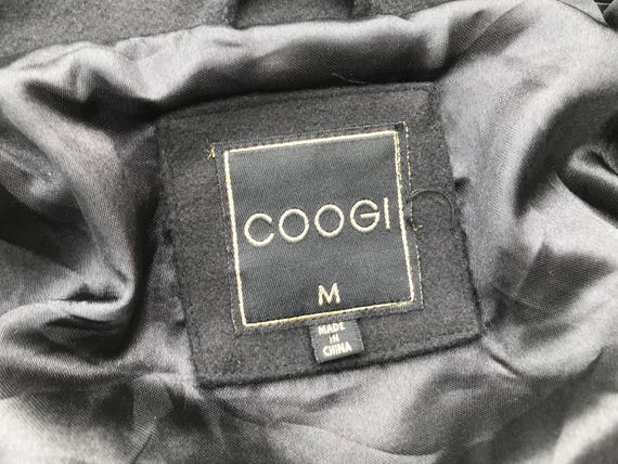 COOGIE WOOL TOGGLE Coat Size Medium Wool Poly Ble… - image 16