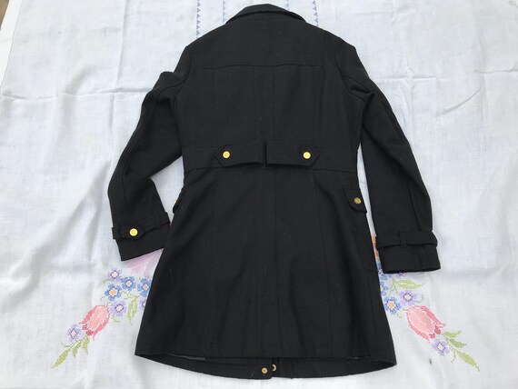 COOGIE WOOL TOGGLE Coat Size Medium Wool Poly Ble… - image 6