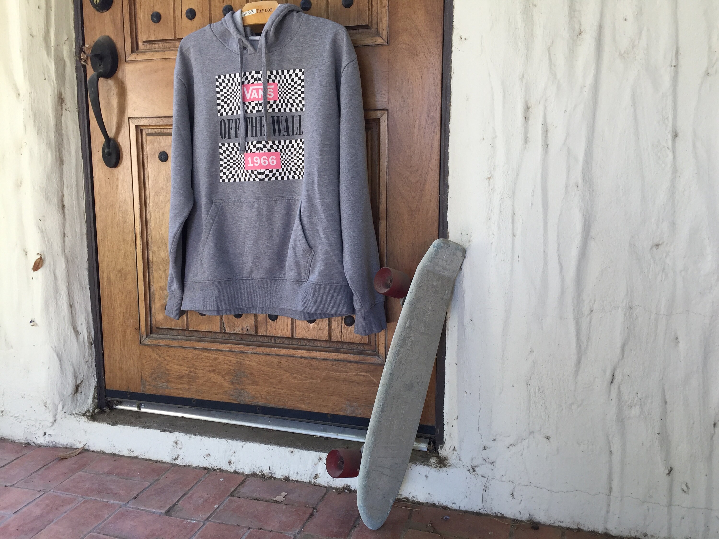 Checkerboard Gray Hoodie Pullover - Etsy