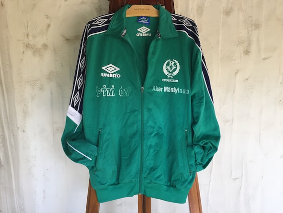 Vivid Green Track /Soccer Jacket by UMBRO for the… - image 1