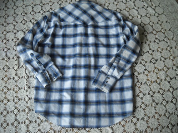 Western Snap shirt by ROPER in size Medium, 100 %… - image 6