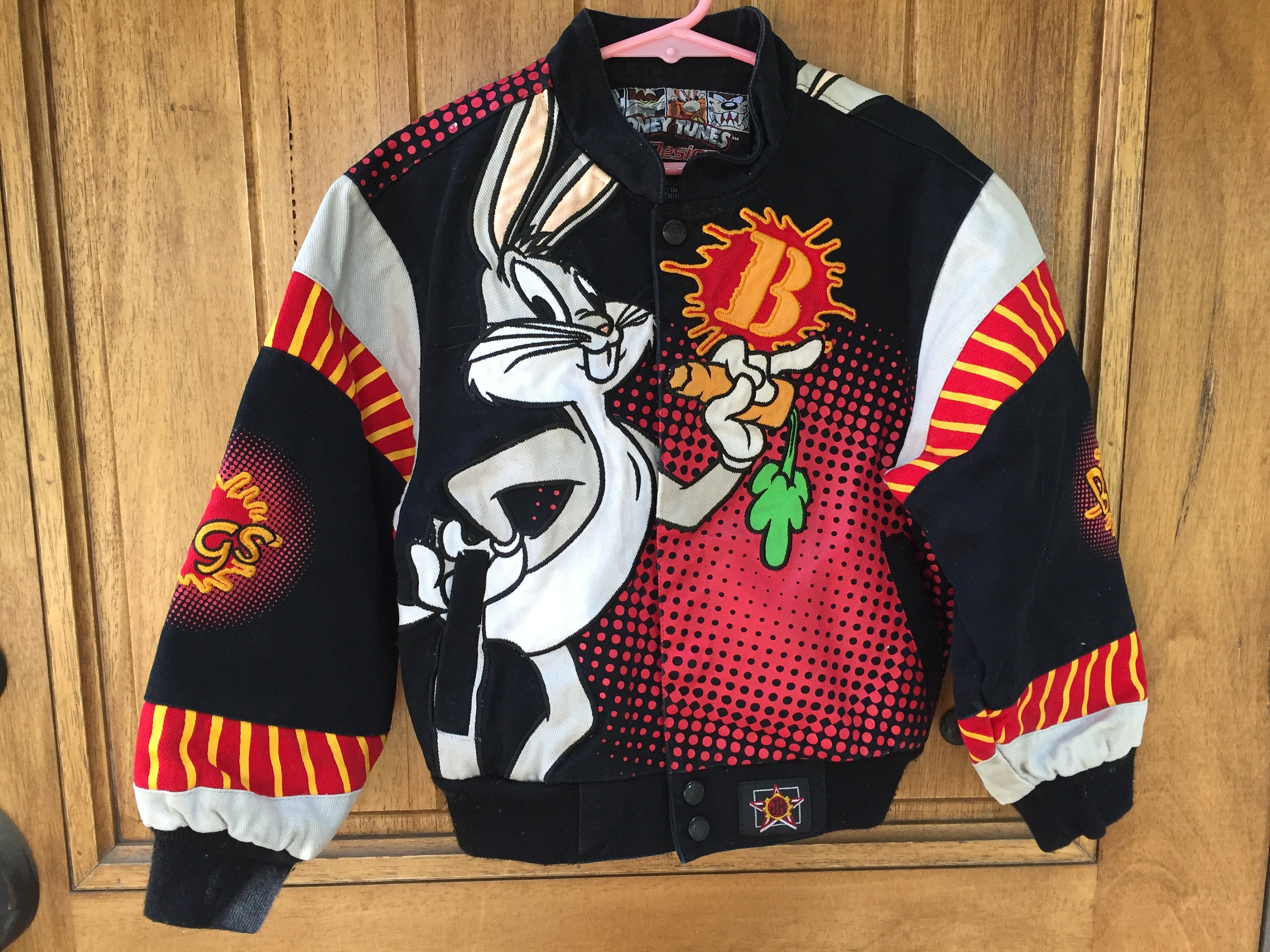 Maker of Jacket Looney Tunes Bugs Bunny Varsity Jacket