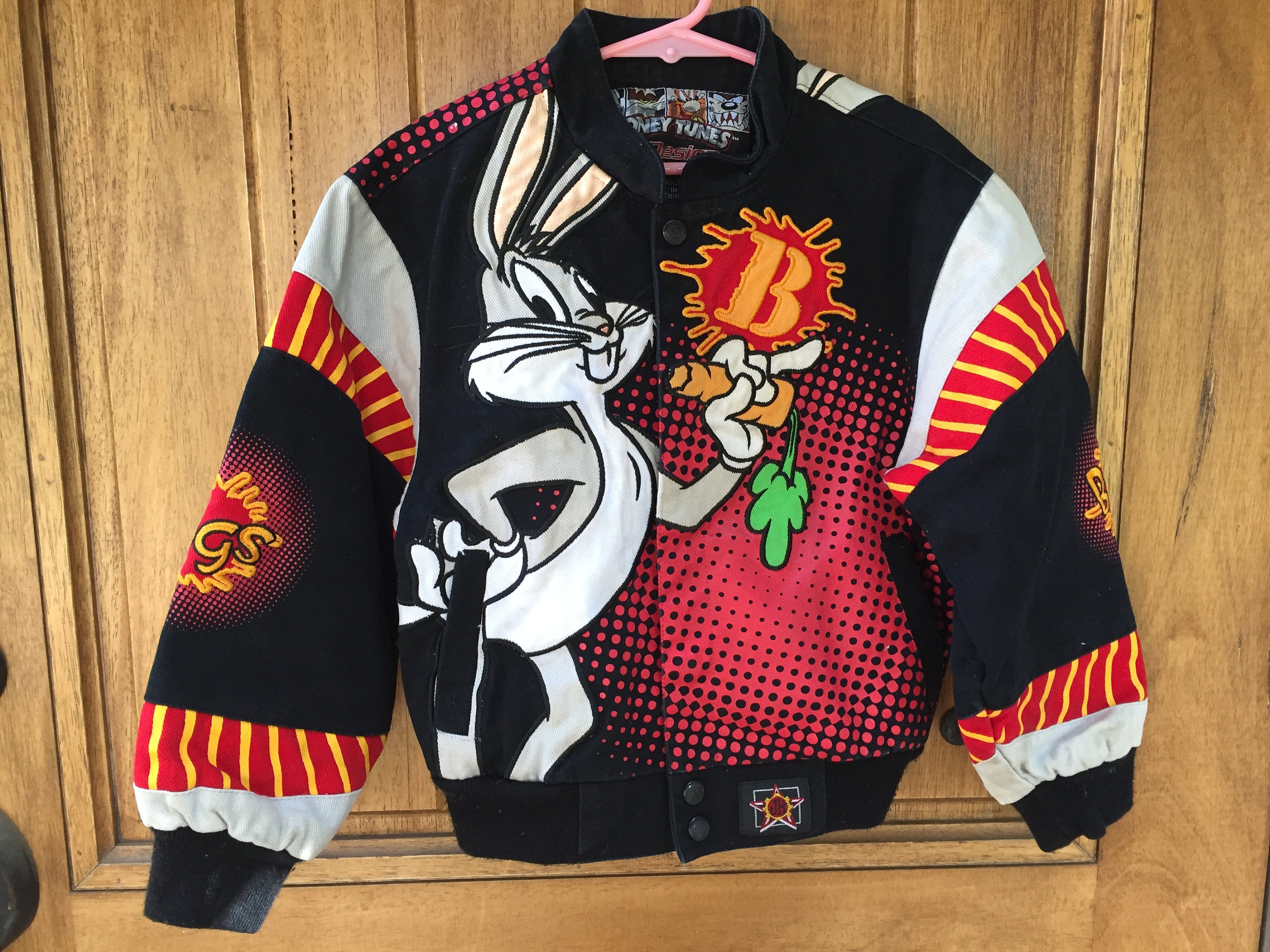 Men's Bugs Bunny Navy | White Varsity Jacket 