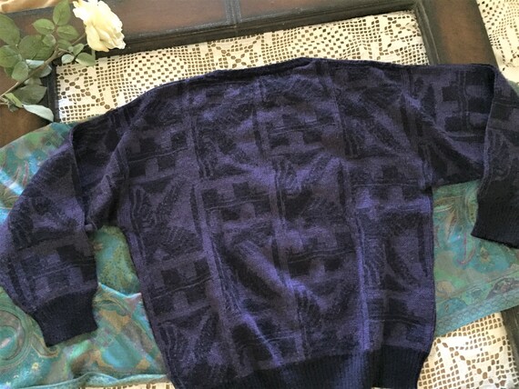 GORGEOUS PURPLE Wool Pullover Sweater from Italy … - image 8