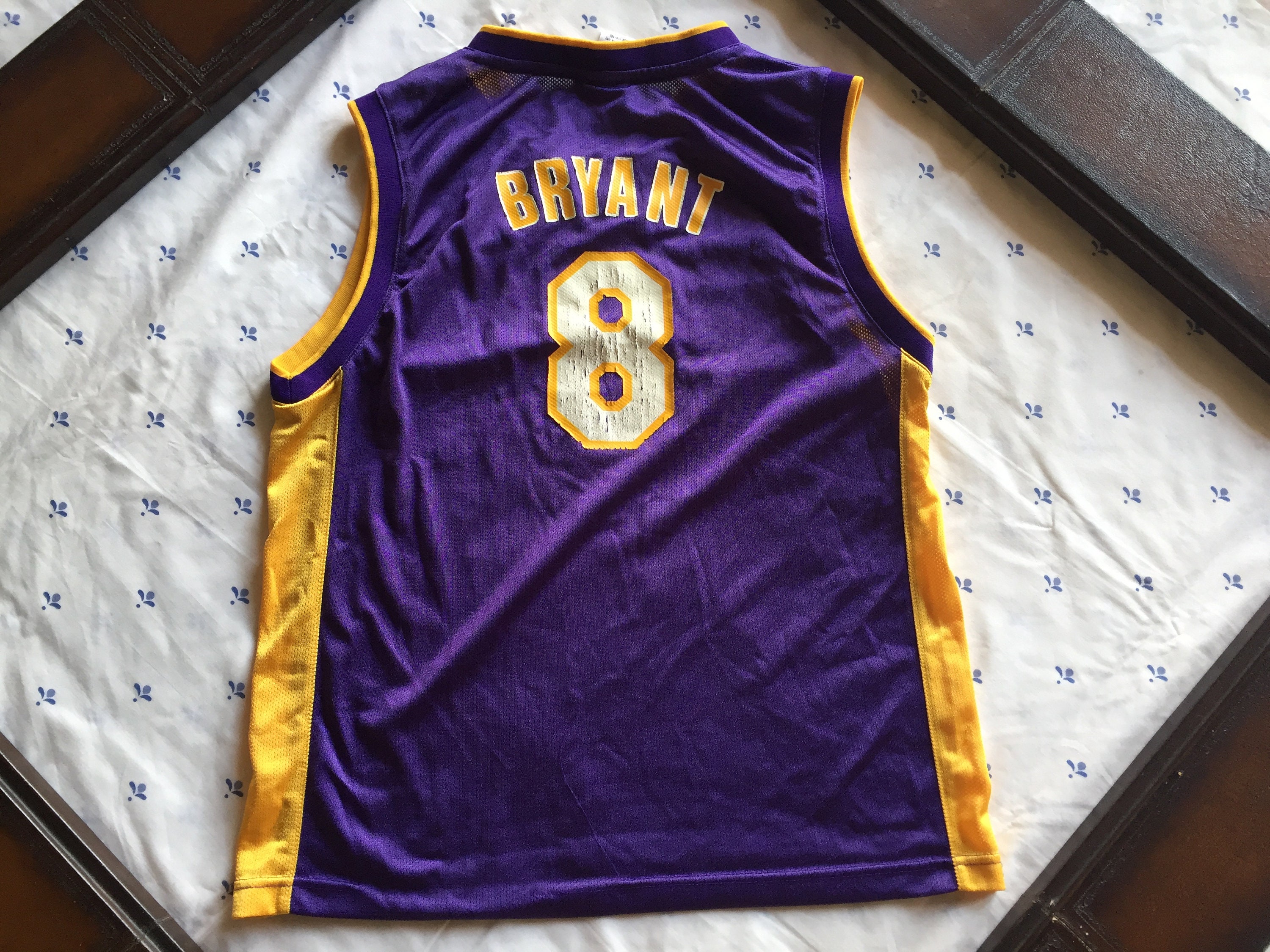LA Lakers Kobe Bryant #8 Reebok Black Jersey - 5 Star Vintage