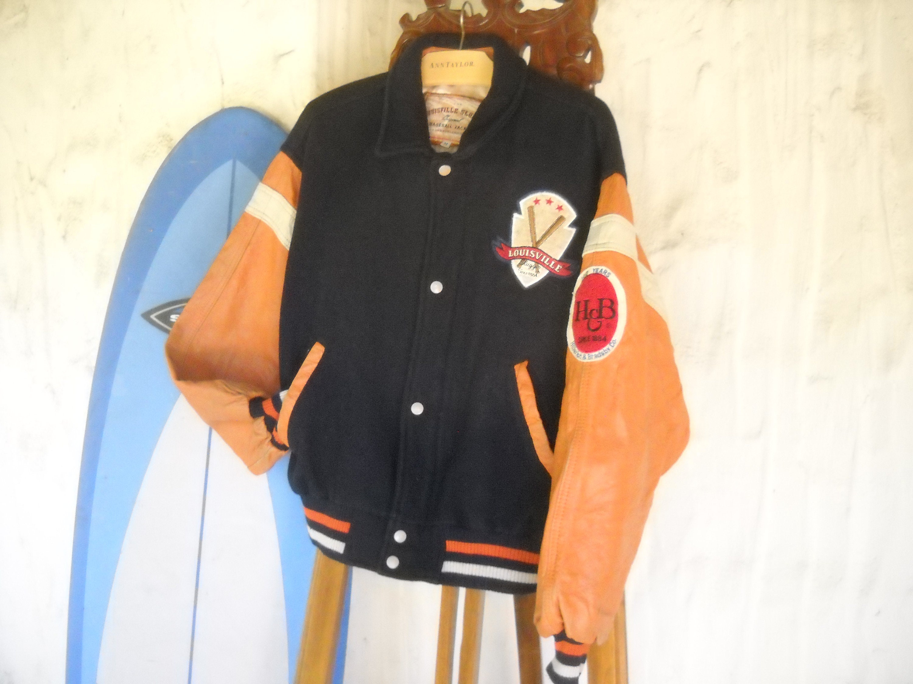 VARSITY Jacket Hillerich Bradsby LOUISVILLE SLUGGER 1990s 