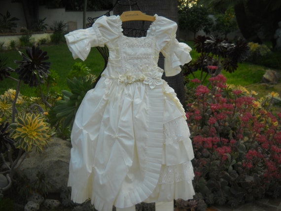 renaissance flower girl dresses