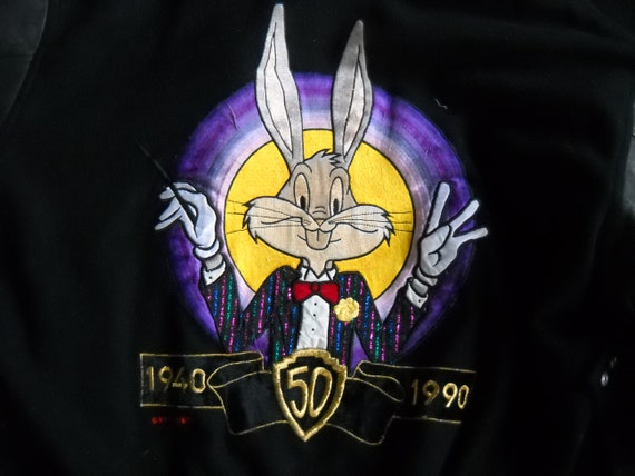 Warner Bros Looney Tunes Bugs Bunny Varsity Jacket