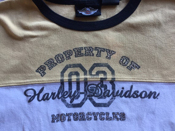 NOVELTY T :Property of Harley Davidson Motorcycle… - image 2