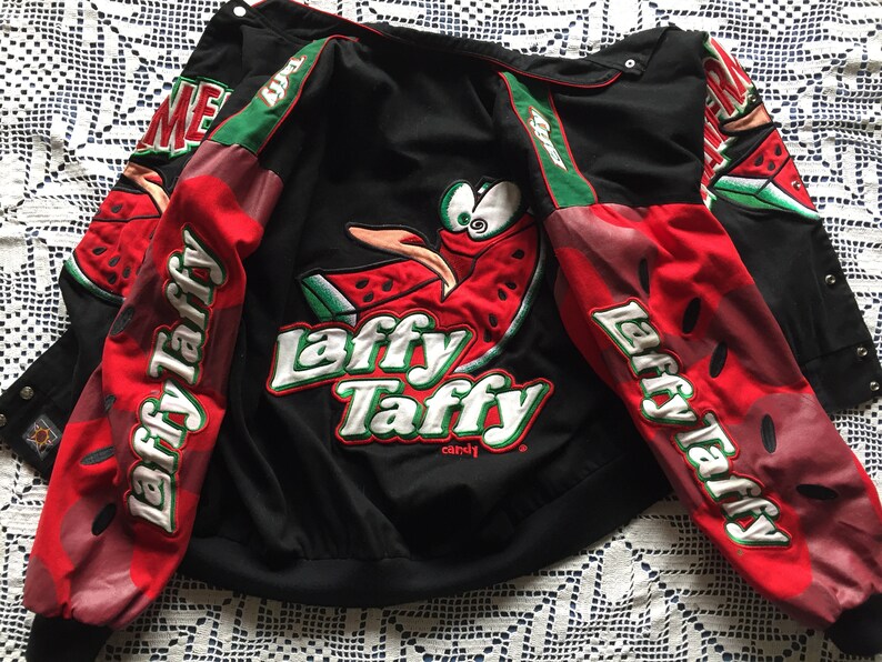 JH DESIGN Laffy Taffy WATERMELON Nascar Jacket Size 2XL Etsy