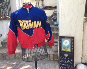 JH DESIGN\"BAT MAN\"レーシングジャケット/120-130cm JH DESIGN Racing Jacket DC COMICS JOKER BATMAN VINTAGE Size