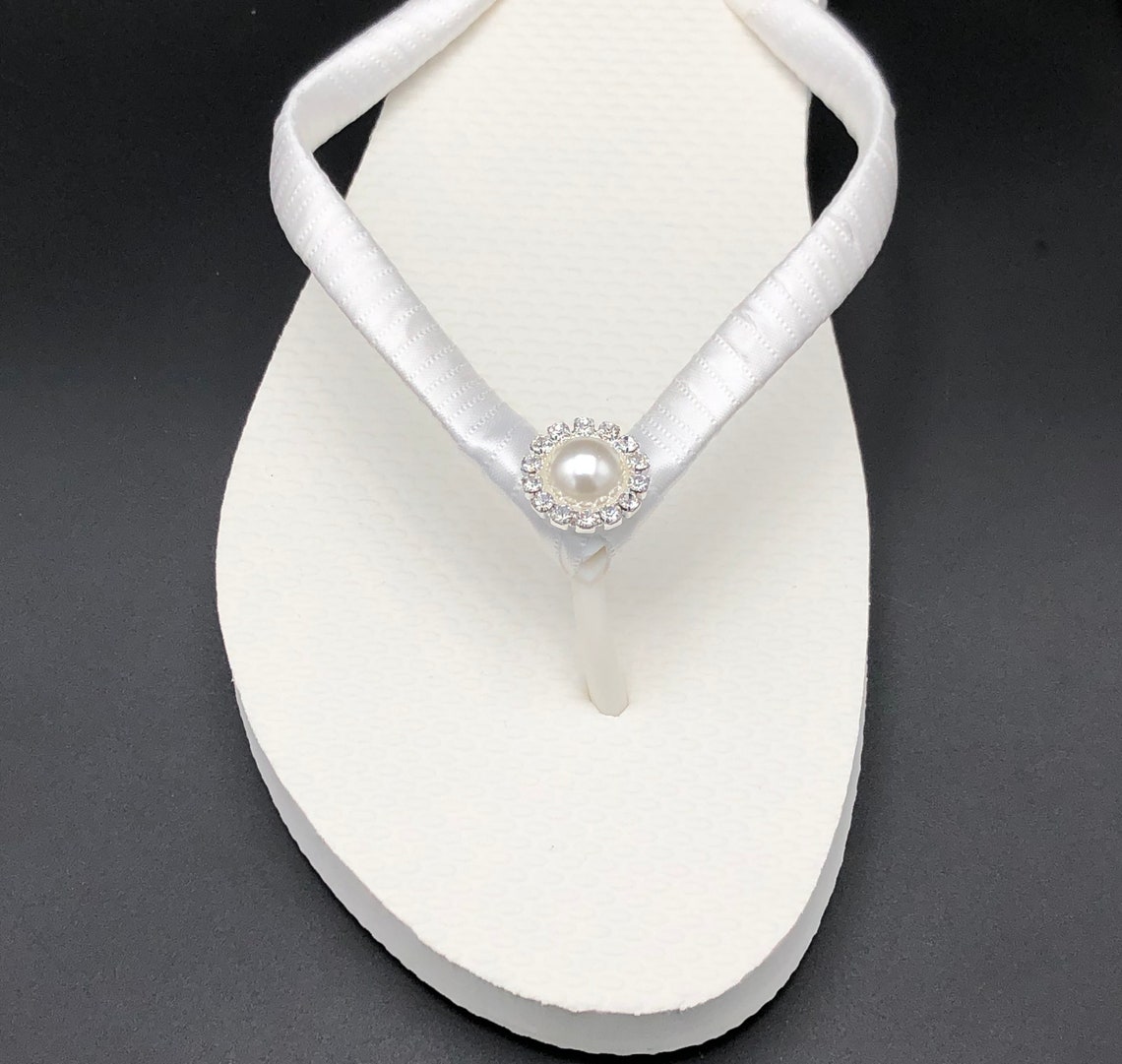 elegant flip flops wedding