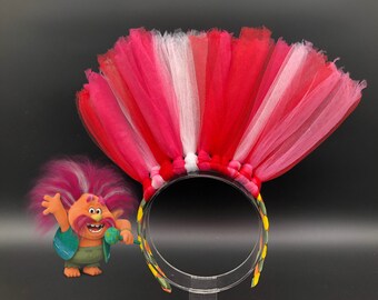 Troll Headbands, KING PEPPY Headband. Trolls, King Peppy, Poppy's Father