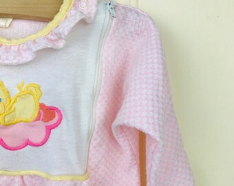 18 maanden vintage Sesamstraat pyjama Kleding Meisjeskleding Babykleding voor meisjes Pyjamas & Badjassen 
