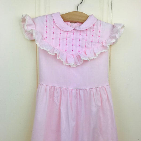 Pink Vintage Dress Etsy