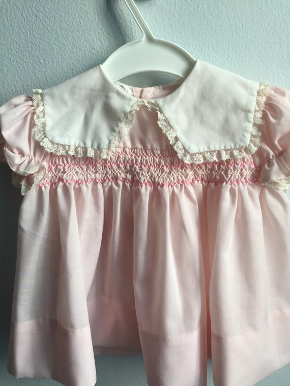 pale pink baby dress