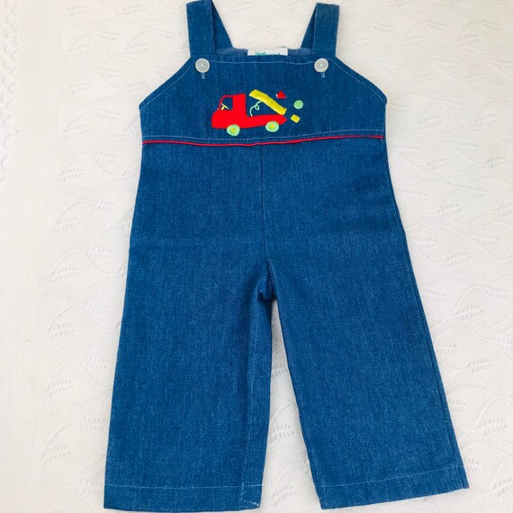 69 Months Vintage Baby Boy Overalls Etsy