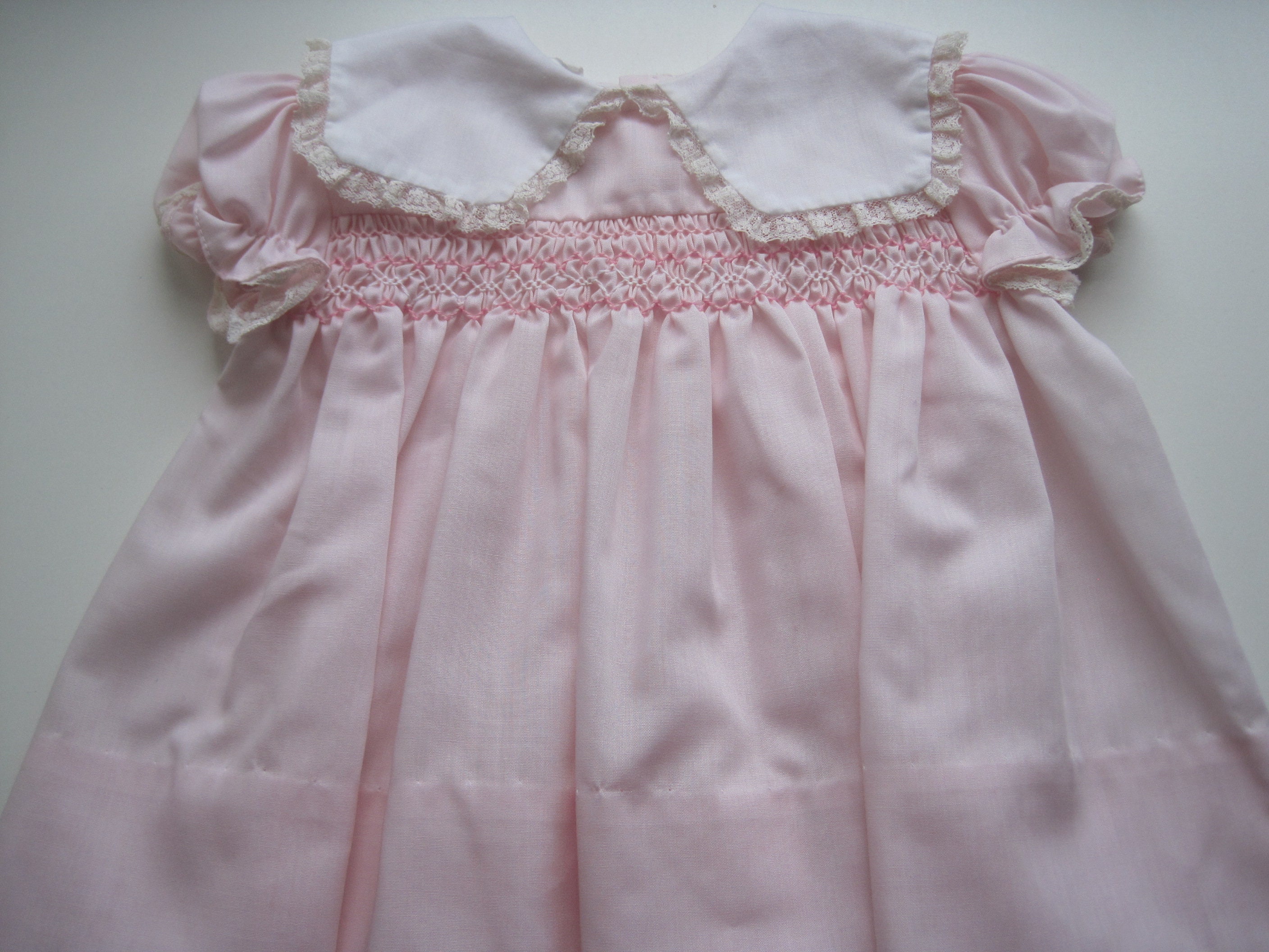 Vintage pale pink baby dress | Etsy