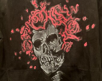 Hand Painted Grateful Dead Jean Jacket - Etsy