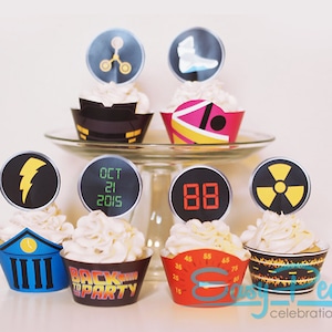 Back To The Future (Inspired) Cupcake Set