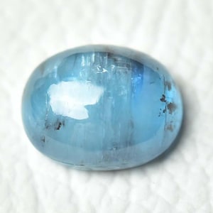 9,80 Karat Natürlicher Himmel Blau Kyanit Cabochon 11x13.5 mm Ovale Form Seltene Kyanit Edelstein Cabs Lose Edelsteine Steine Glatte Cabochons J-518