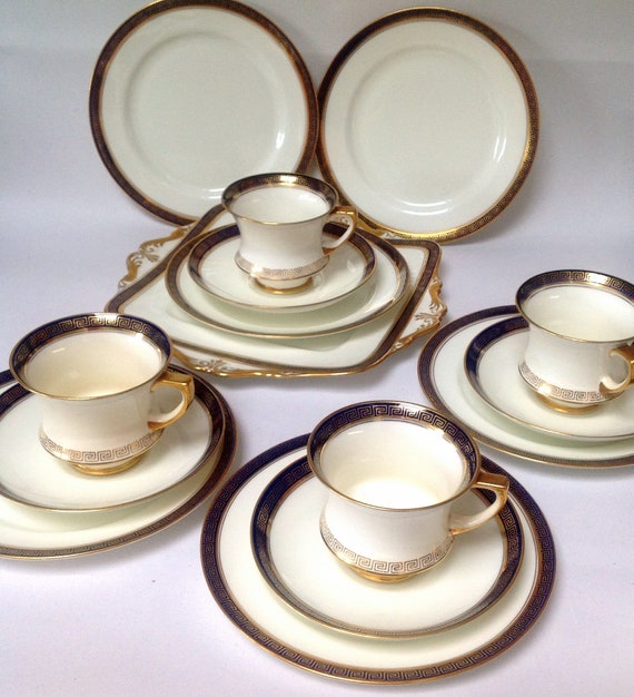 Vintage Afternoon Tea Set for 4 Paragon China Tea Cups Saucers Etsy UK