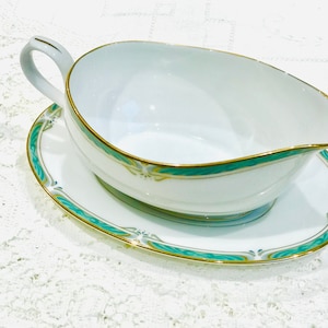 Noritake  Dinner Set Plates & Bowls pattern Glenabbey replacements matching tableware dinner party white green.