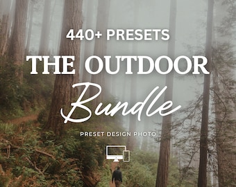 440+ OUTDOOR Lightroom Presets Bundle Nature Presets Moody Preset Travel Presets Cinematic Presets Warm Presets Dark Presets Summer Presets