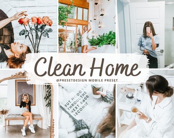10 Mobile Lightroom Presets, Spring, Clean Home Preset, Instagram Presets, Blogger Presets, White Presets, Travel Presets, Photo editing