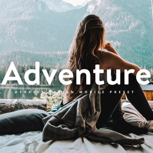12 Adventure Lightroom Mobile Presets, travel blogger photo editing filter for instagram, warm outdoor presets for nature, earthy landscape