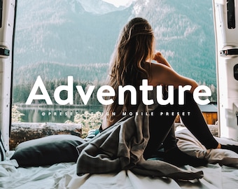 12 Adventure Lightroom Mobile Presets, travel blogger photo editing filter for instagram, warm outdoor presets for nature, earthy landscape