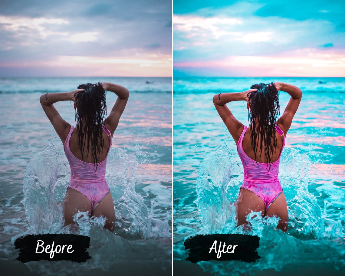 10 Mobile Lightroom Presets VIBRANT Color Pop Preset Etsy