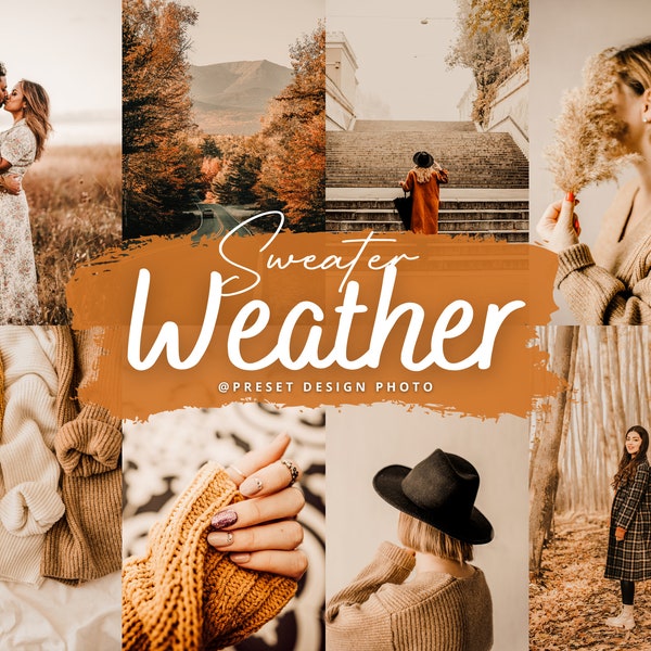 18 Fall Presets, Mobile Lightroom Presets, Autumn Aesthetic Presets, Dark Rustic Presets, Warm Moody Presets, Winter Earthy Presets