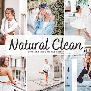10 Lightroom Presets, Natural & Clean Lightroom Presets for Mobile and Desktop, Blogger and Instagram Photo Filters, Light Bright Preset