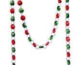 Pack of 1 215cm Crystal Beaded Chain Prisms Christmas Home Window Tree Decoration HD140301DE-C