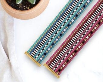 Loom Perlenarmband Schnittmuster von Bead mit Bugs, DEKO, PDF