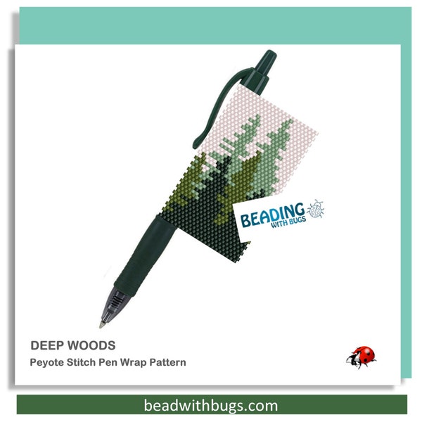 Beaded Pen Covers Etsy