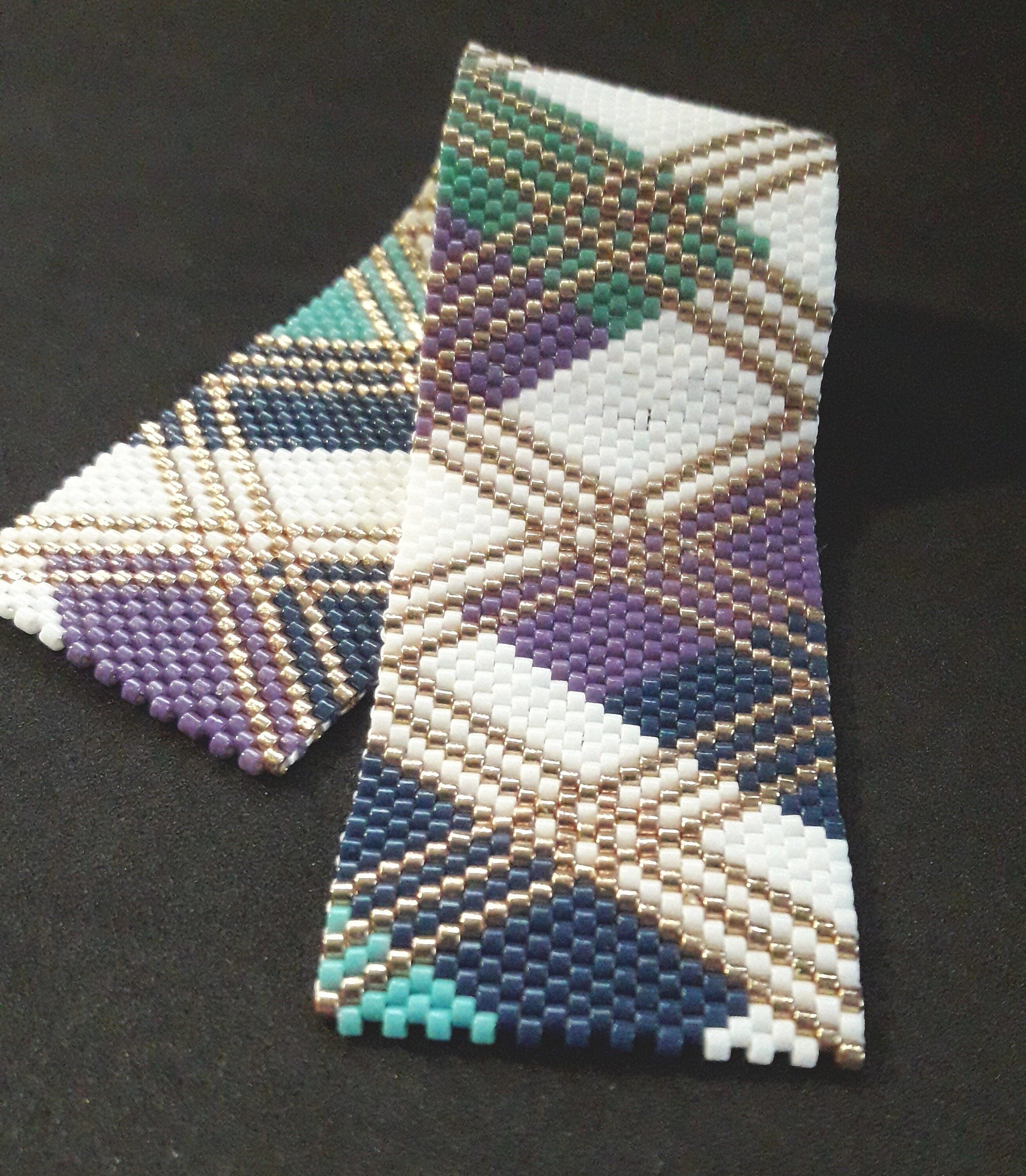 EVEN PEYOTE Pattern for Delica BeadsPeyote Stitch Beading Etsy