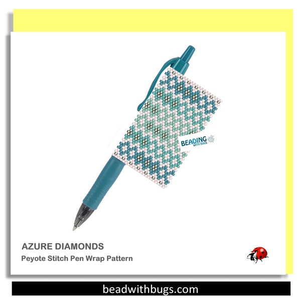 Beaded Pen Covers Etsy