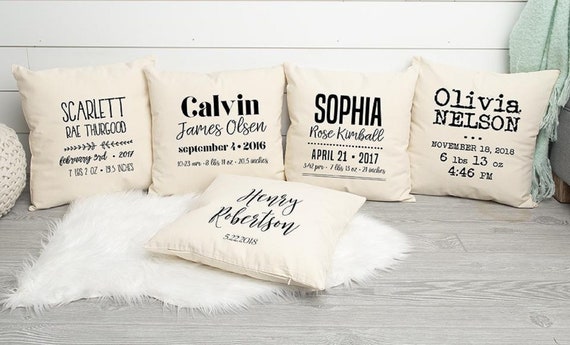 personalized decorative pillows