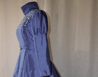 Gibson Girl dress, Handmade carnival Costumes, Alexander Henry, A Ghastlie Family, theatre, movie